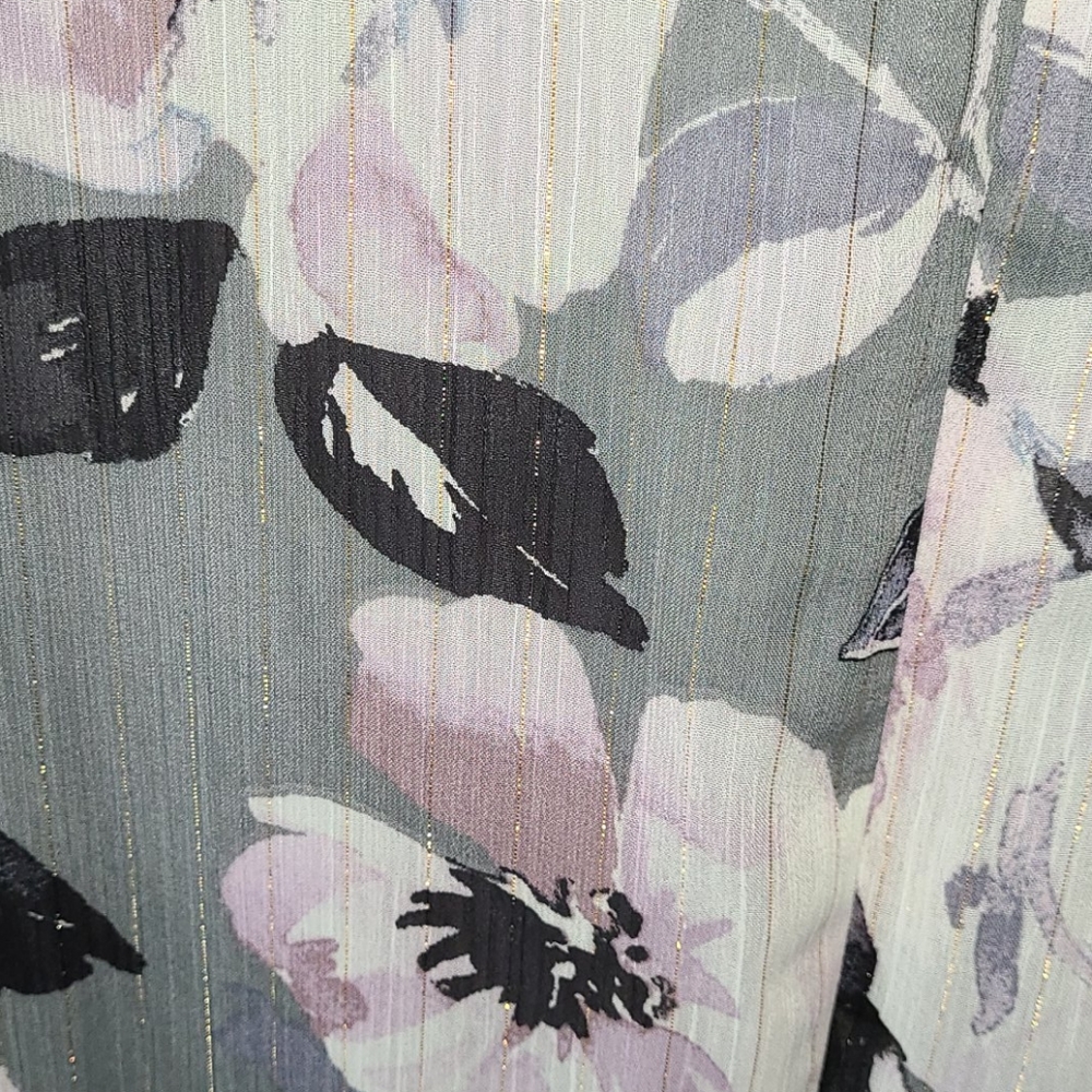 NWT 20 W SL Fashions Floral Maxi dress - Picture 10 of 10